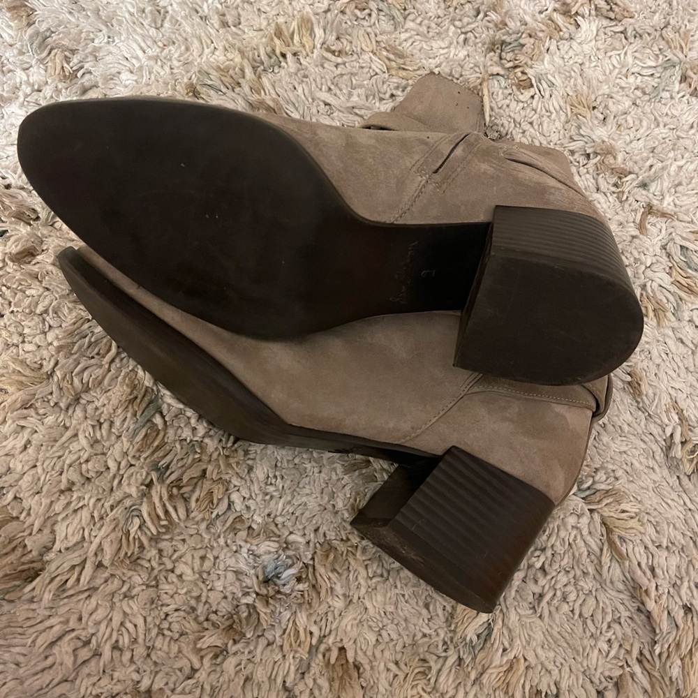 Sam Edelman block heel booties. - Picture 3 of 4